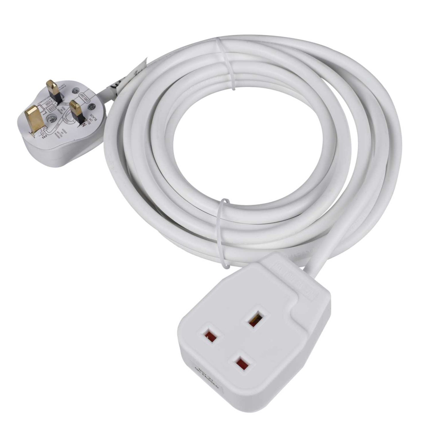 LGA Selectric 13A 5m 1 Gang Extension Lead White