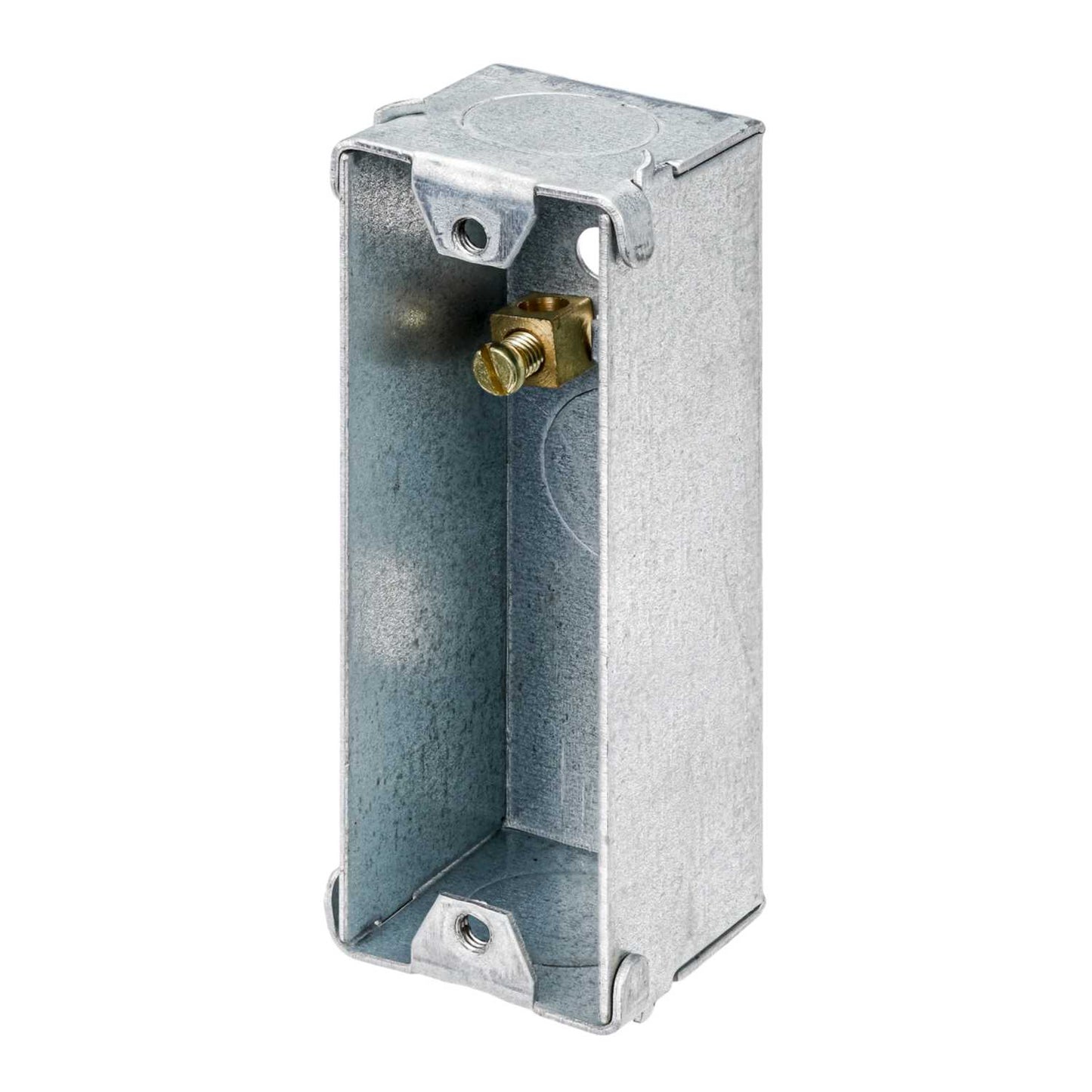 1 Gang 25mm Flush Metal Knockout Architrave Box (Sold in 1's)