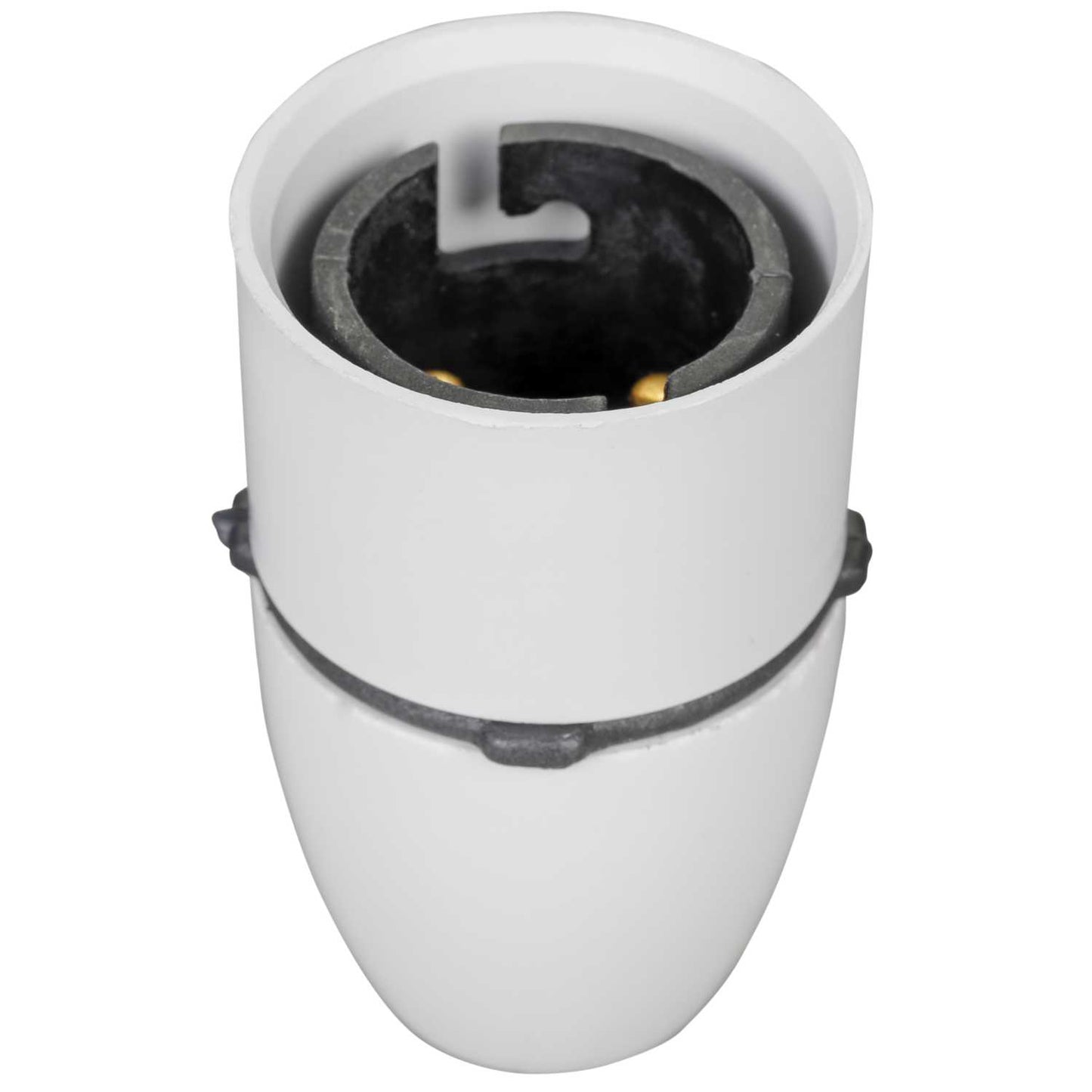 LGA Selectric Cord Grip BC Lampholder White