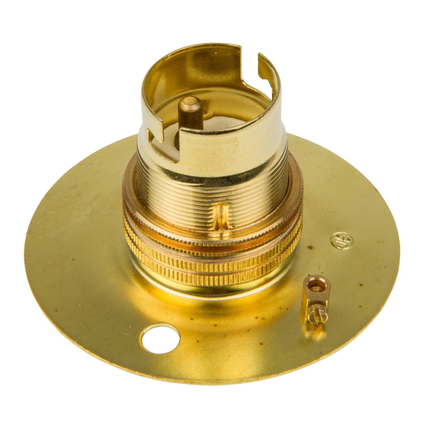 50mm Besa Batten Lampholder with Shade Ring (Sold in 1's)