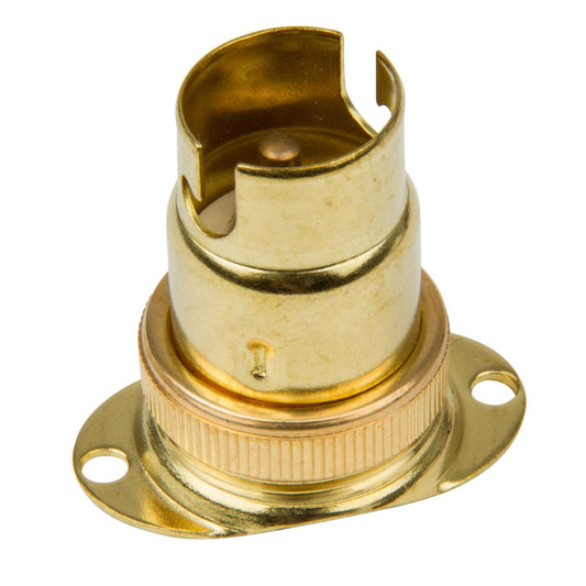 Two Hole Batten Fixing Lampholder without Shade Ring (Sold in 1's)