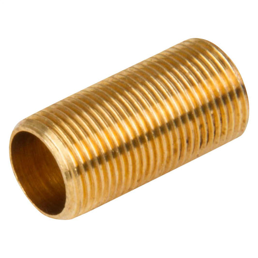 ½”x1” Long Brass All Thread Nipples (Sold in 1's)