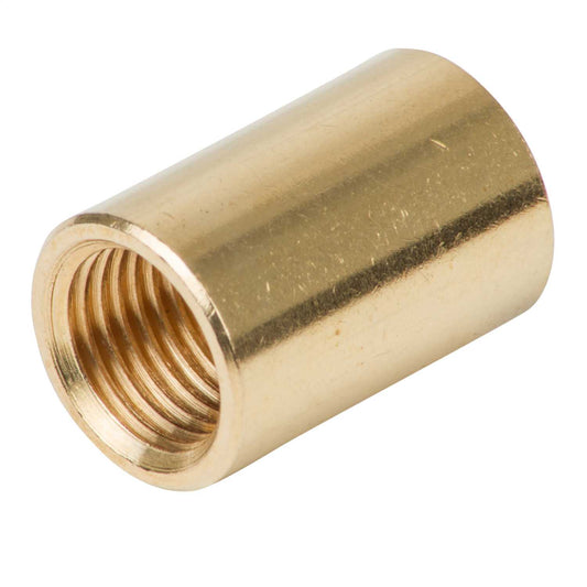 M10 x ½” OD x ¾” Long Plain Brass Couplers (Sold in 1's)
