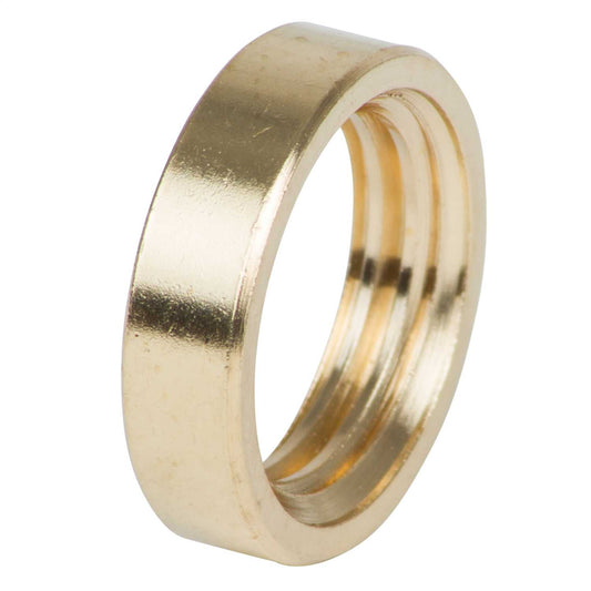 M10 x ½” Diameter x 3.3mm Plain Brass Ring Nuts (Sold in 1's)