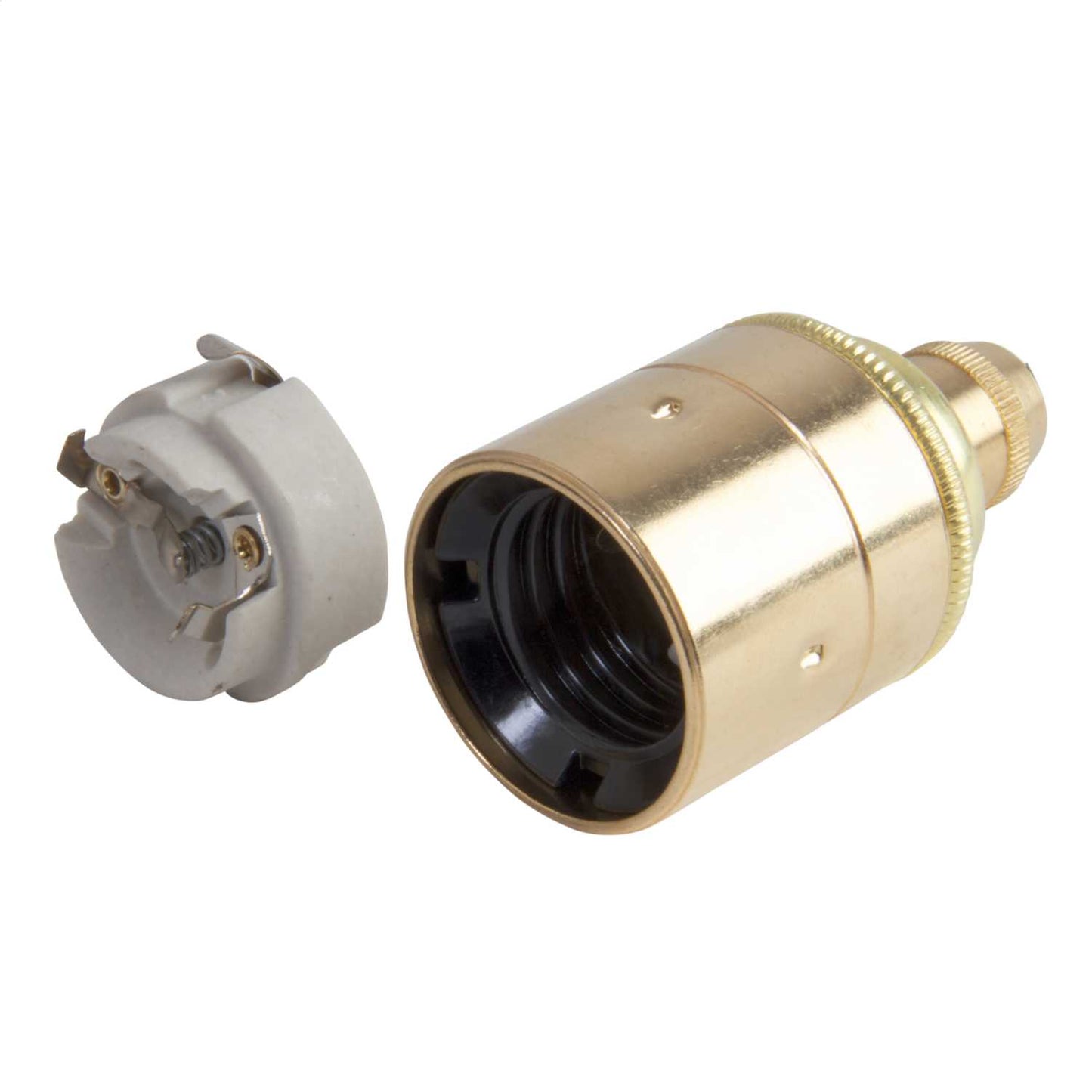 E27 ES Lampholder without Shade Ring (Sold in 1's)