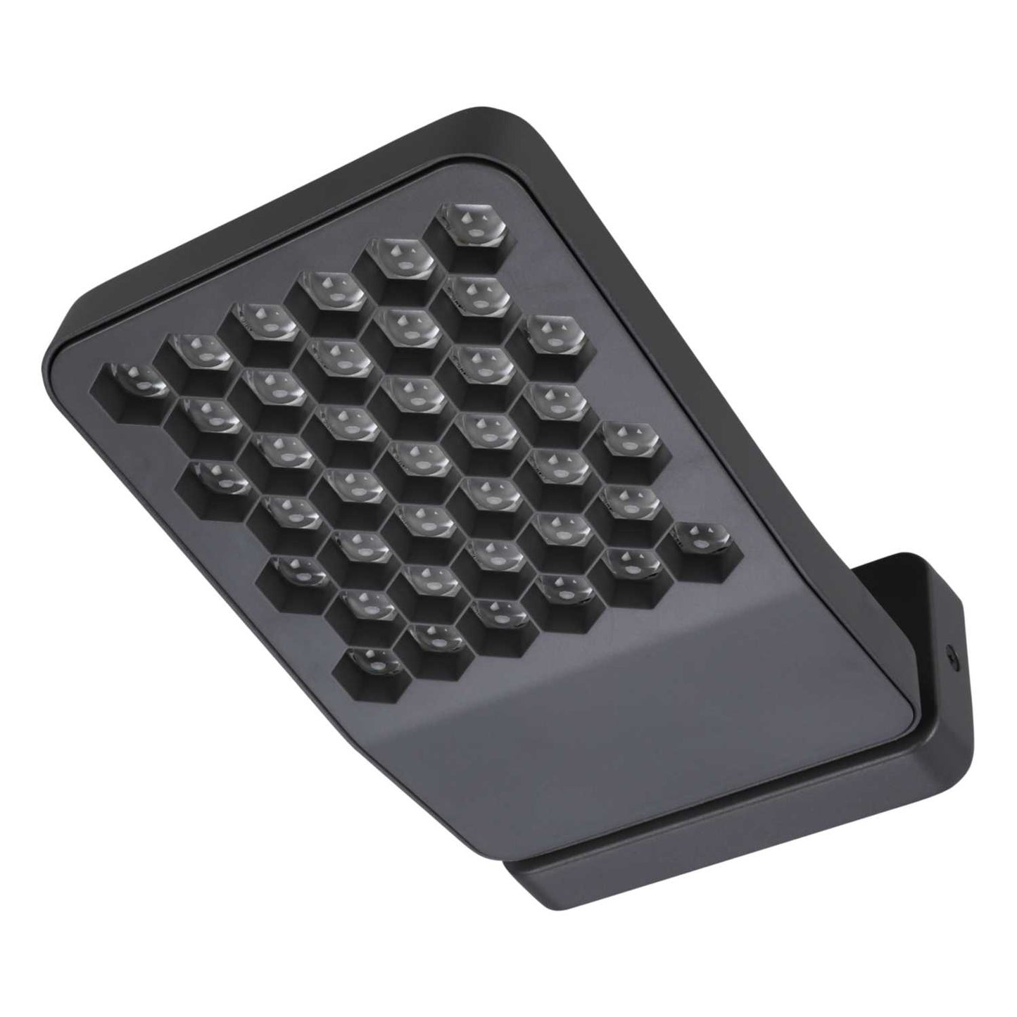 Lutec Atlantis 13.7W LED Honeycomb Floodlight Dark Grey 4000K