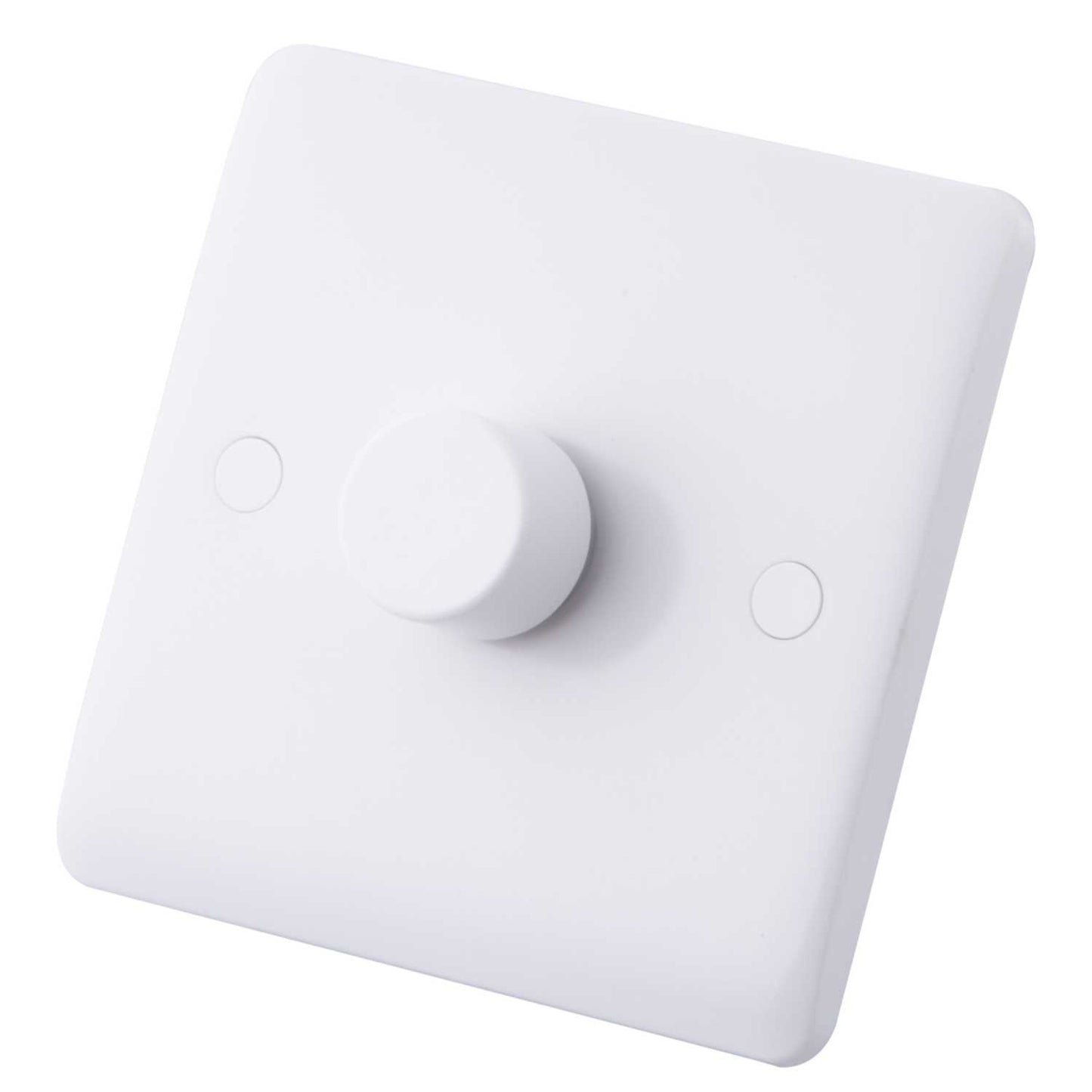 M2 Slimline 400W 1 Gang Leading Edge LED Dimmer White