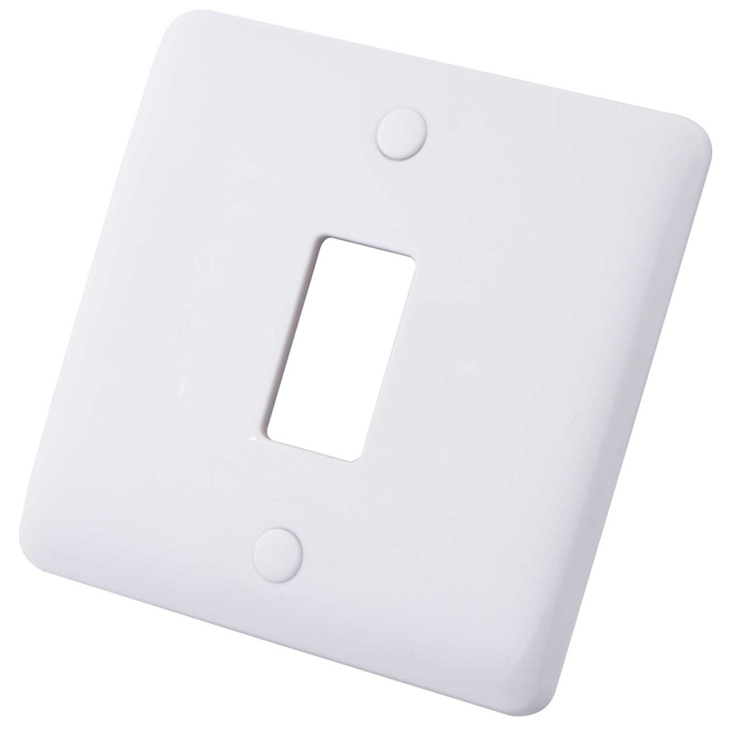 M2 Slimline 1 Gang Grid Front Plate