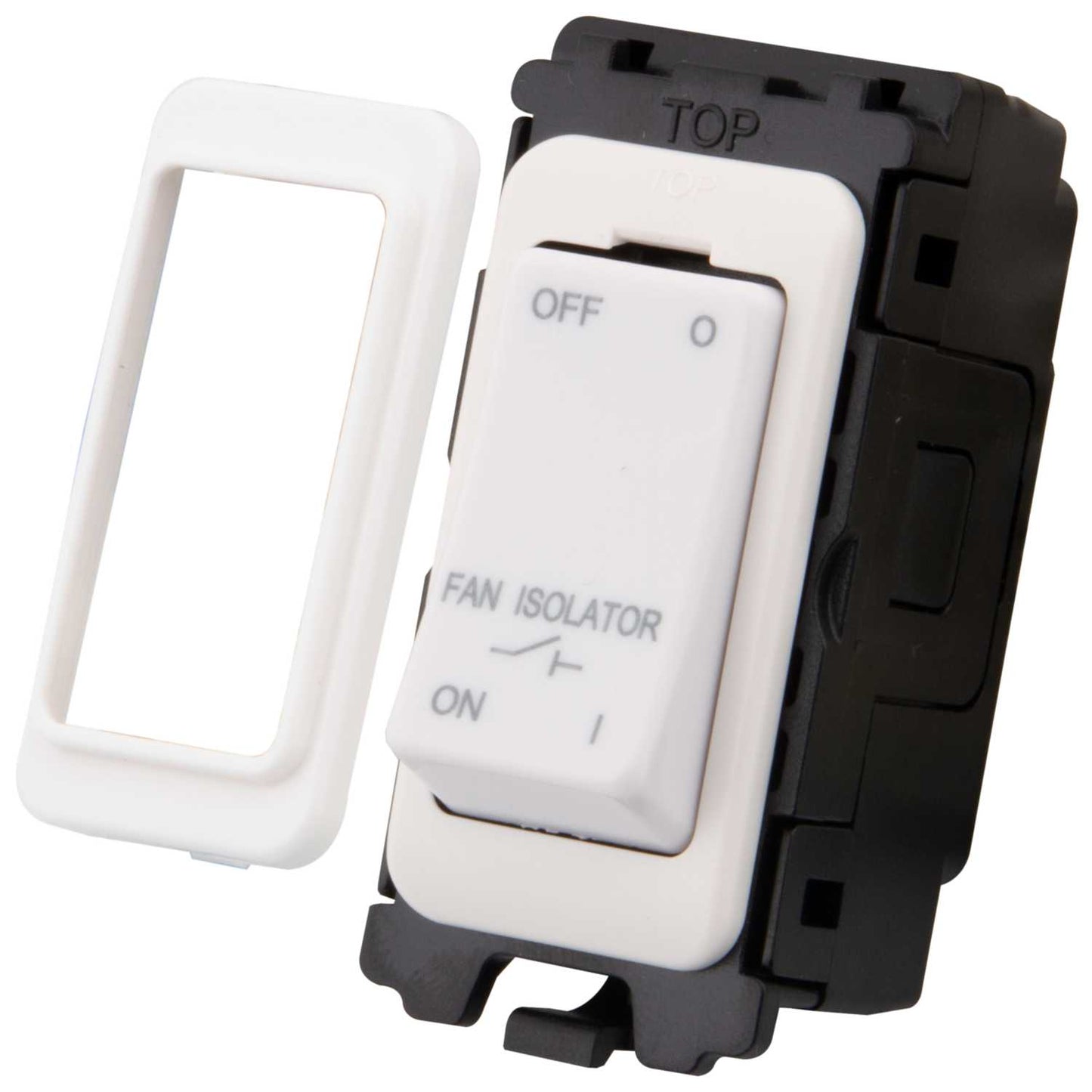 M2 Grid 10A Triple Pole Fan Isolator Grid Switch