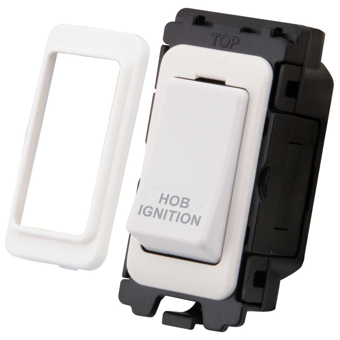 M2 Grid 20A Double Pole Grid Switch marked Hob Ignition