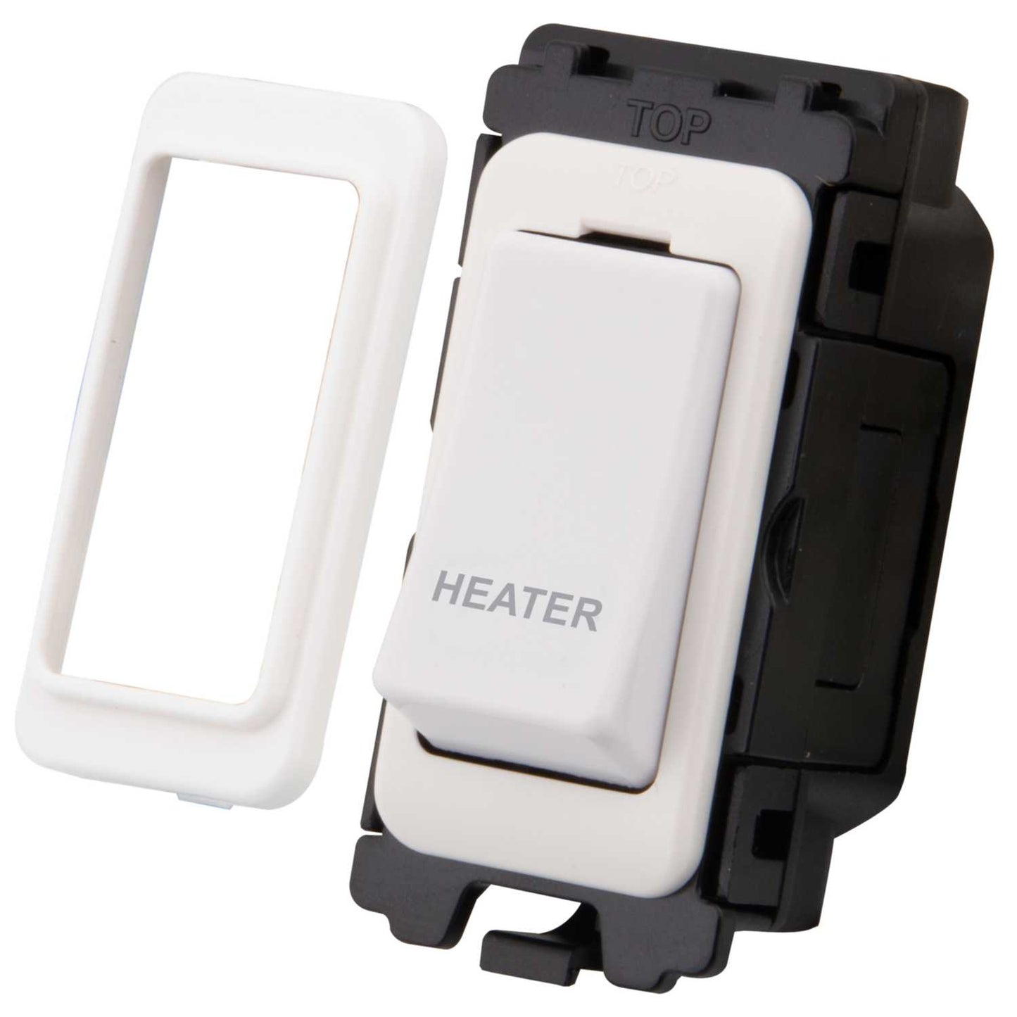 M2 Grid 20A Double Pole Grid Switch marked Heater