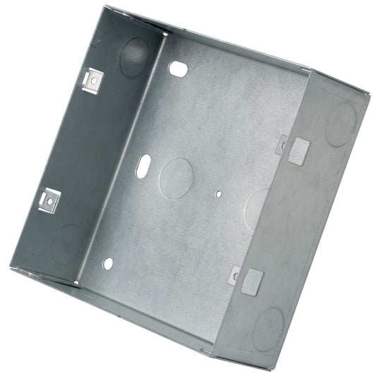 M2 Grid 6 and 8 Gang Flush Metal Back Box