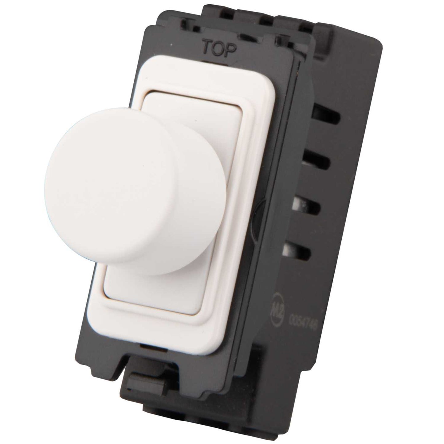 M2 Grid 2 Way Intelligent Grid Dimmer Module Painted Matt White