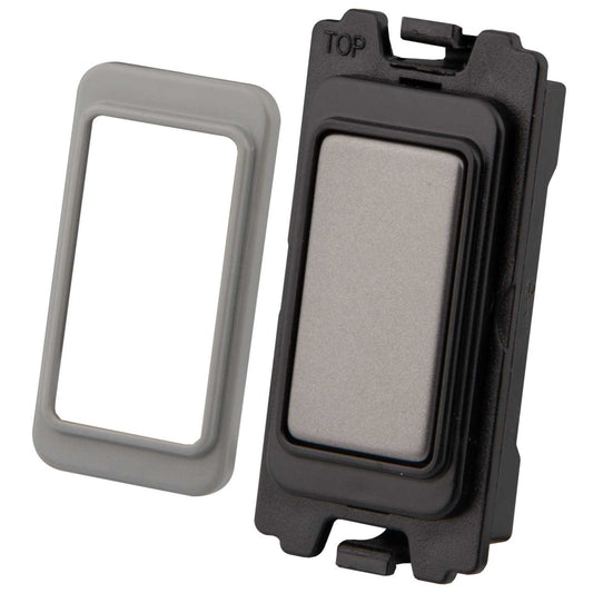 M2 Grid 1 Gang Grid Blank Gunmetal