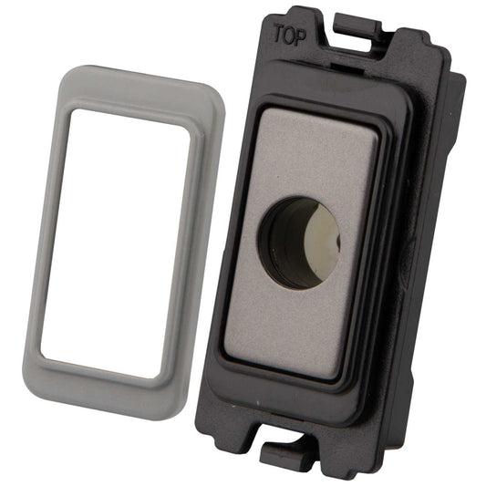 M2 Grid 20A Grid Flex Outlet Gunmetal