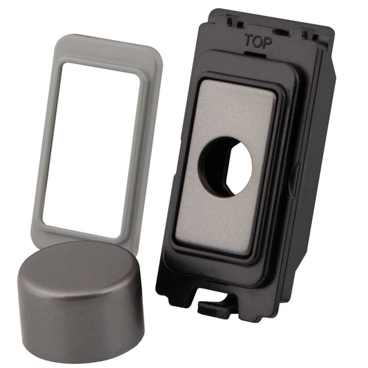 M2 Grid Dimmer Assembly Module Gunmetal