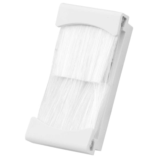 M2 Grid 25mm x 50mm Euro Brush Module White