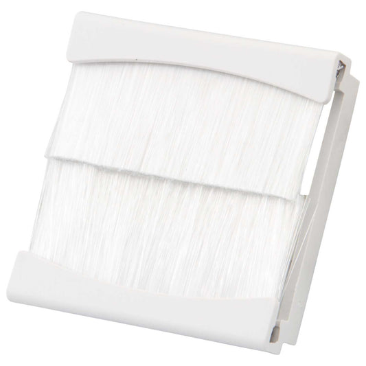 M2 Grid 50mm x 50mm Euro Brush Module White