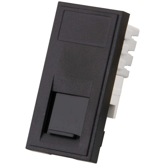 M2 Grid RJ11 Euro Module Black