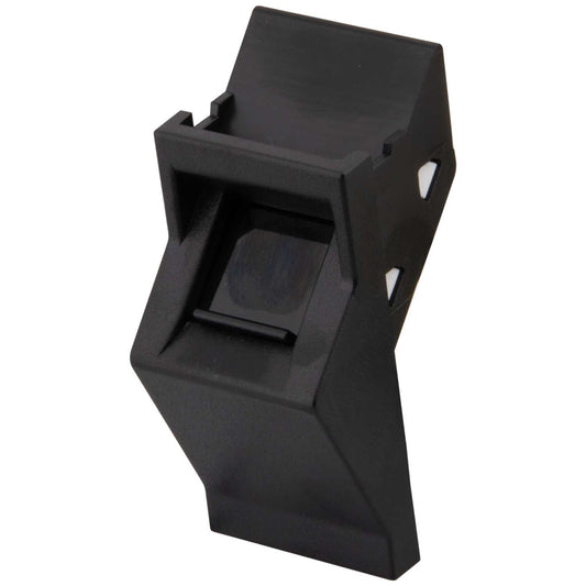 M2 Grid Angled Bare Euro Module Black