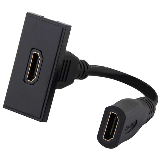 M2 Grid Hdmi Euro Module Black
