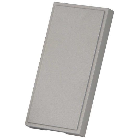 M2 Grid Half Euro Module Blank Grey
