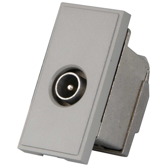 M2 Grid TV Coax Non Isolated Euro Module Grey