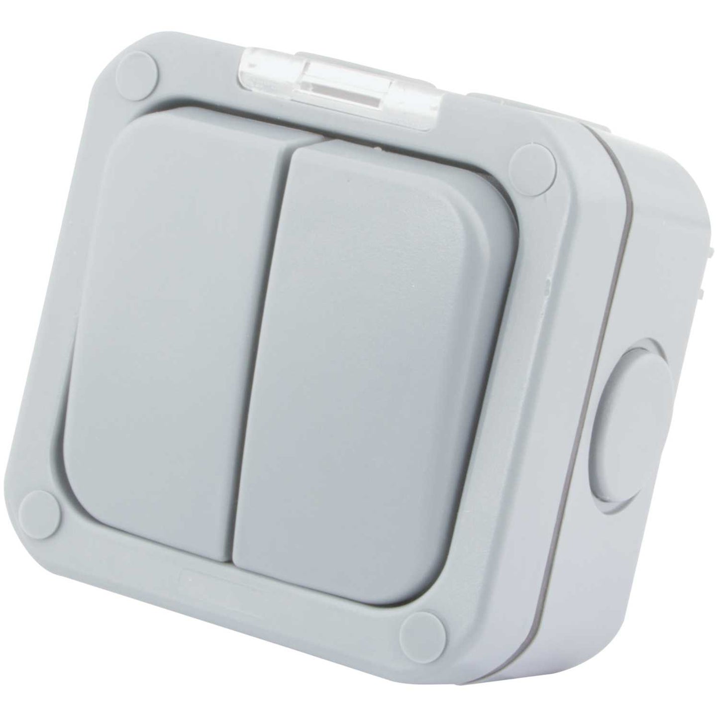 M2 Weatherproof 20A 2 Gang 2 Way Switch IP66