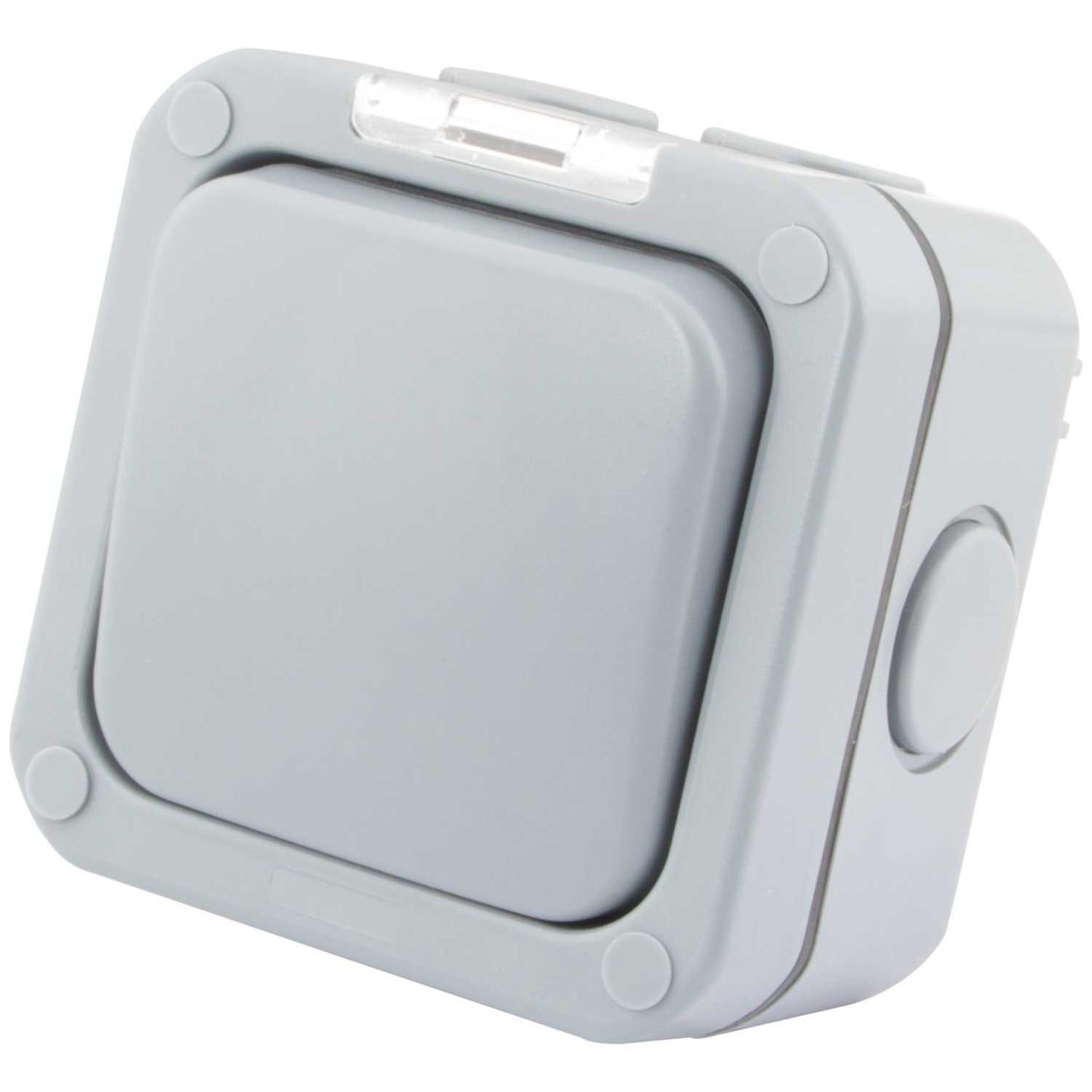 M2 Weatherproof 20A DP 1 Gang Switch with Neon IP66