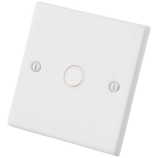M2 Decorative 20A Flex Outlet White Insert Painted Matt White