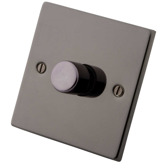 M2 Decorative 400W 1 Gang 2 Way Black Nickel