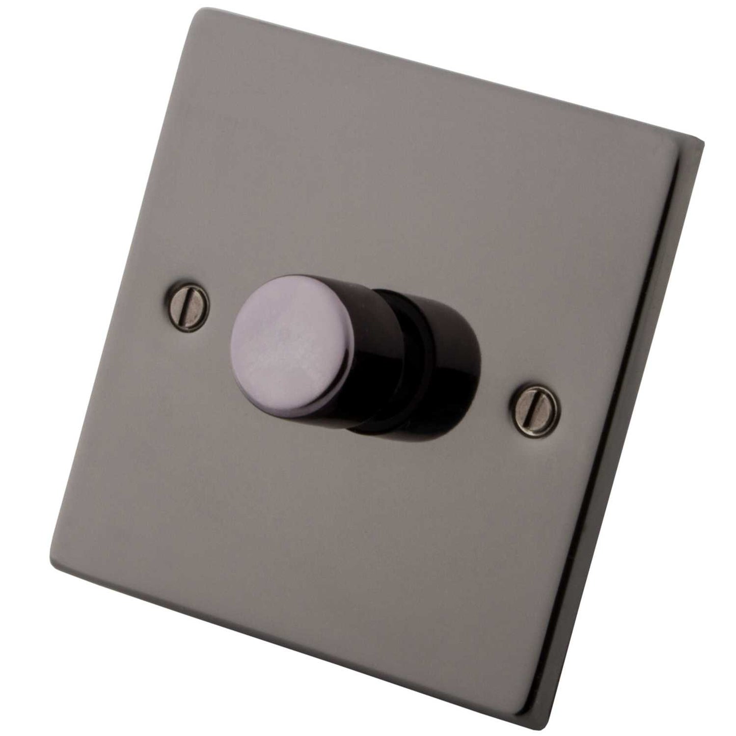 M2 Decorative 400W 1 Gang Intelligent Dimmer Black Nickel