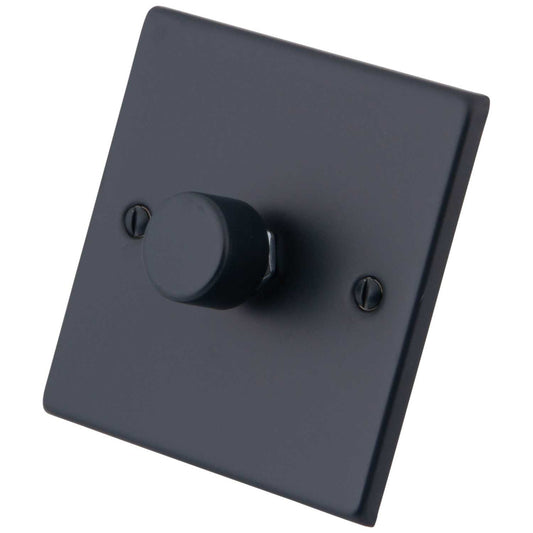M2 Decorative 400W 1 Gang Leading Edge LED Dimmer Granite Blue