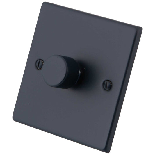 M2 Decorative 400W 1 Gang Intelligent Dimmer Granite Blue