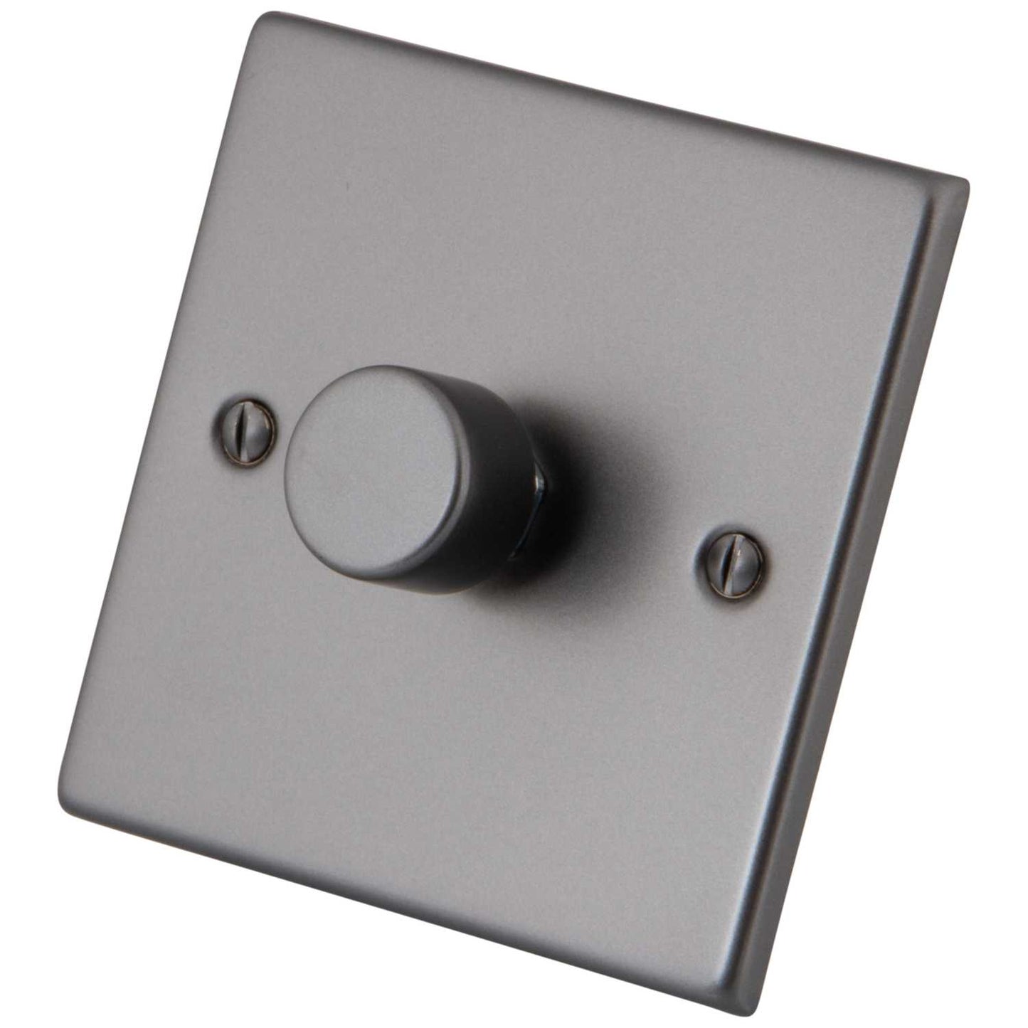 M2 Decorative 400W 1 Gang Intelligent Dimmer Gunmetal