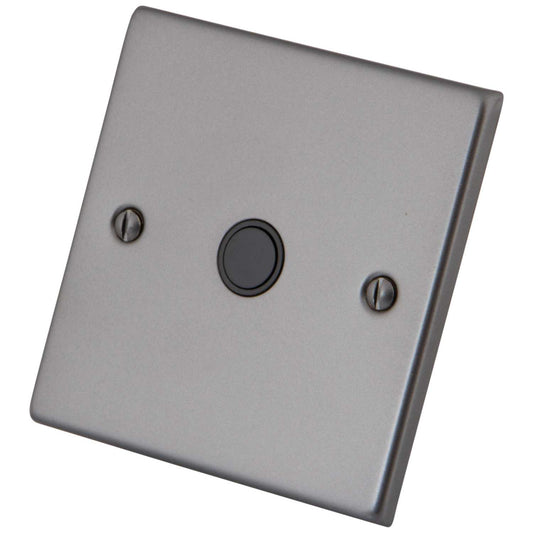 M2 Decorative 20A Flex Outlet Black Insert Gunmetal