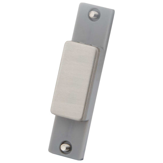 M2 Decorative Blank Module Brushed Stainless Steel