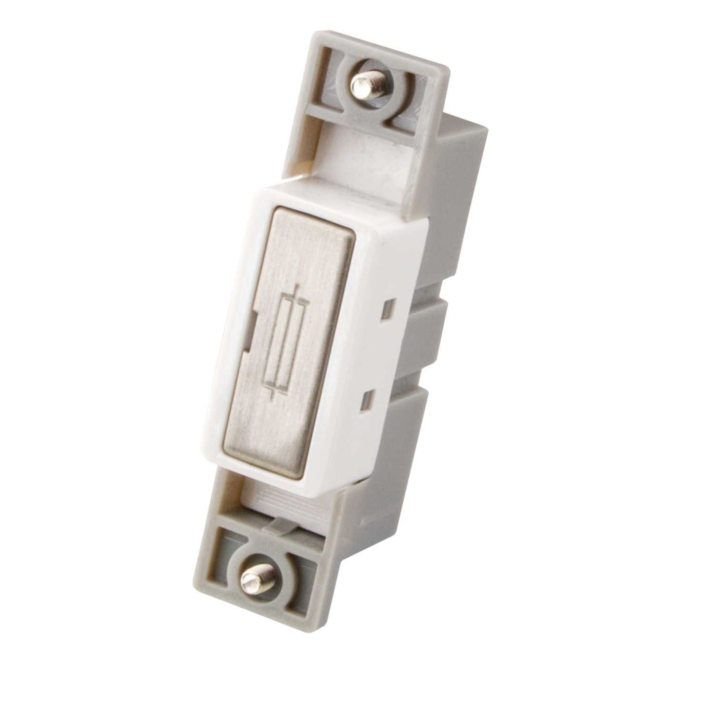 13A Fused Module Brushed Stainless Steel