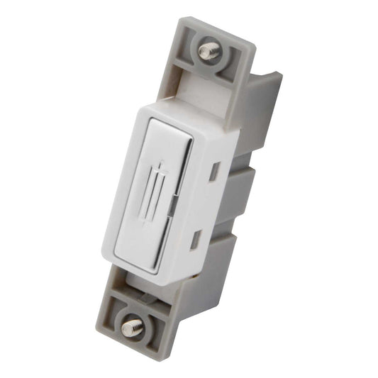 13A Fused Module Polished Stainless Steel