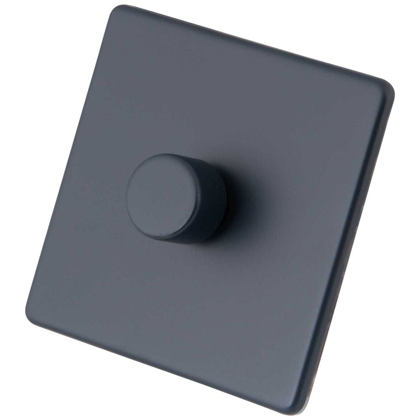 M2 Decorative Screwless 400W 1 Gang Intelligent Dimmer Granite Blue