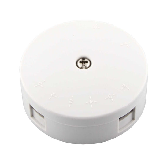 M2 Ceiling 20A 4 Terminal Small Junction Box White