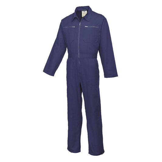 Cotton Boilersuit, M, R, Navy