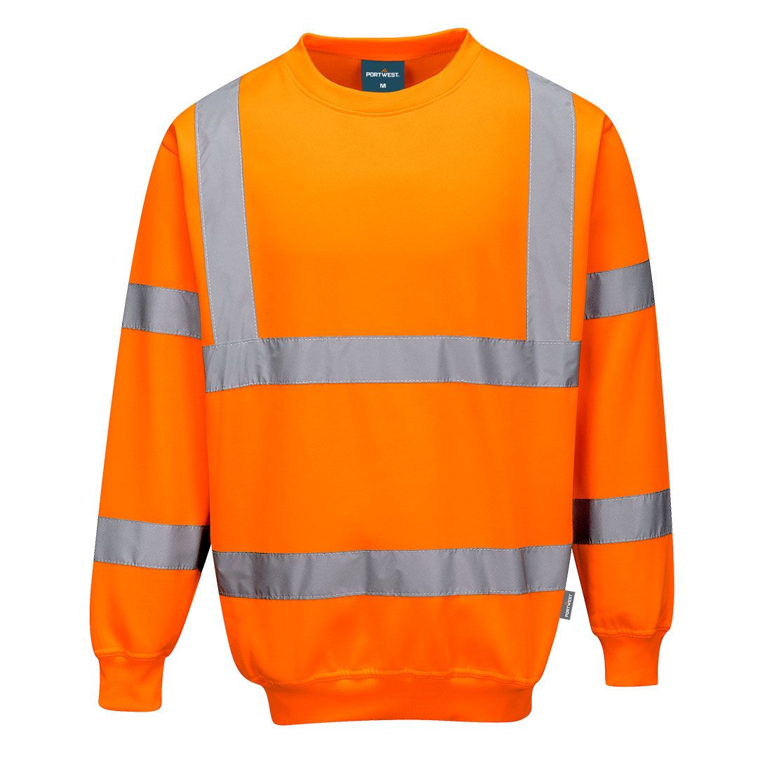 ES1 Essential Hi-Vis Sweatshirt, 4XL, R, Orange