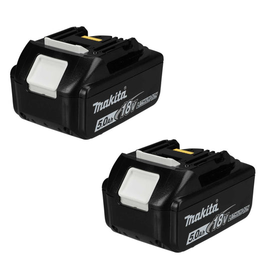Makita BL1850B 18V 5.0Ah Lithium-Ion Battery (Pack of 2)