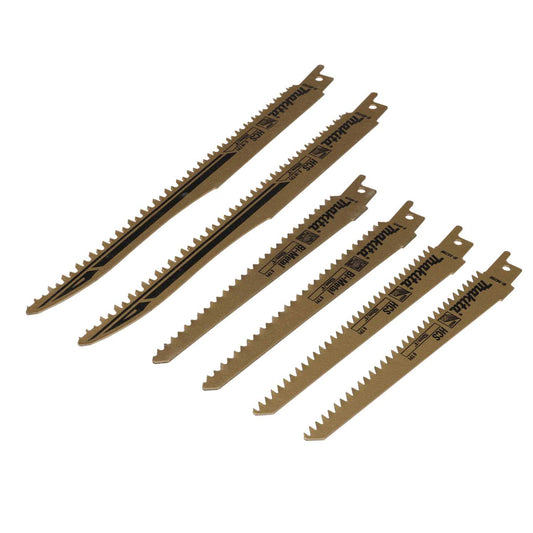 Makita Reciprocating Saw Blade Pack (Pack of 6)