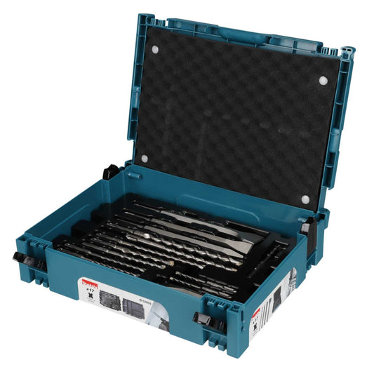 Makita Makpack SDS+ Drill Bit 17 Piece Set