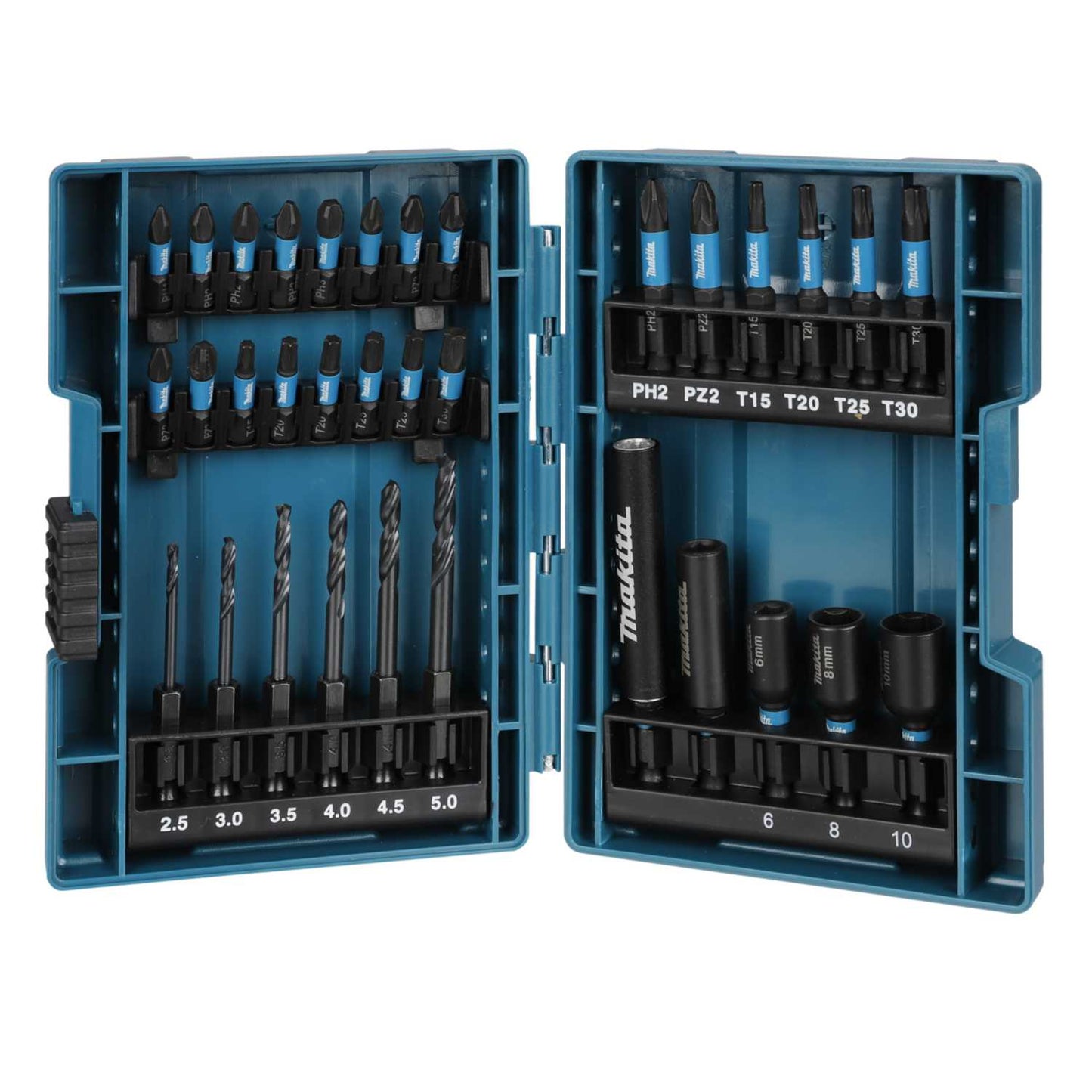 Makita 33 Piece Impact Black Set