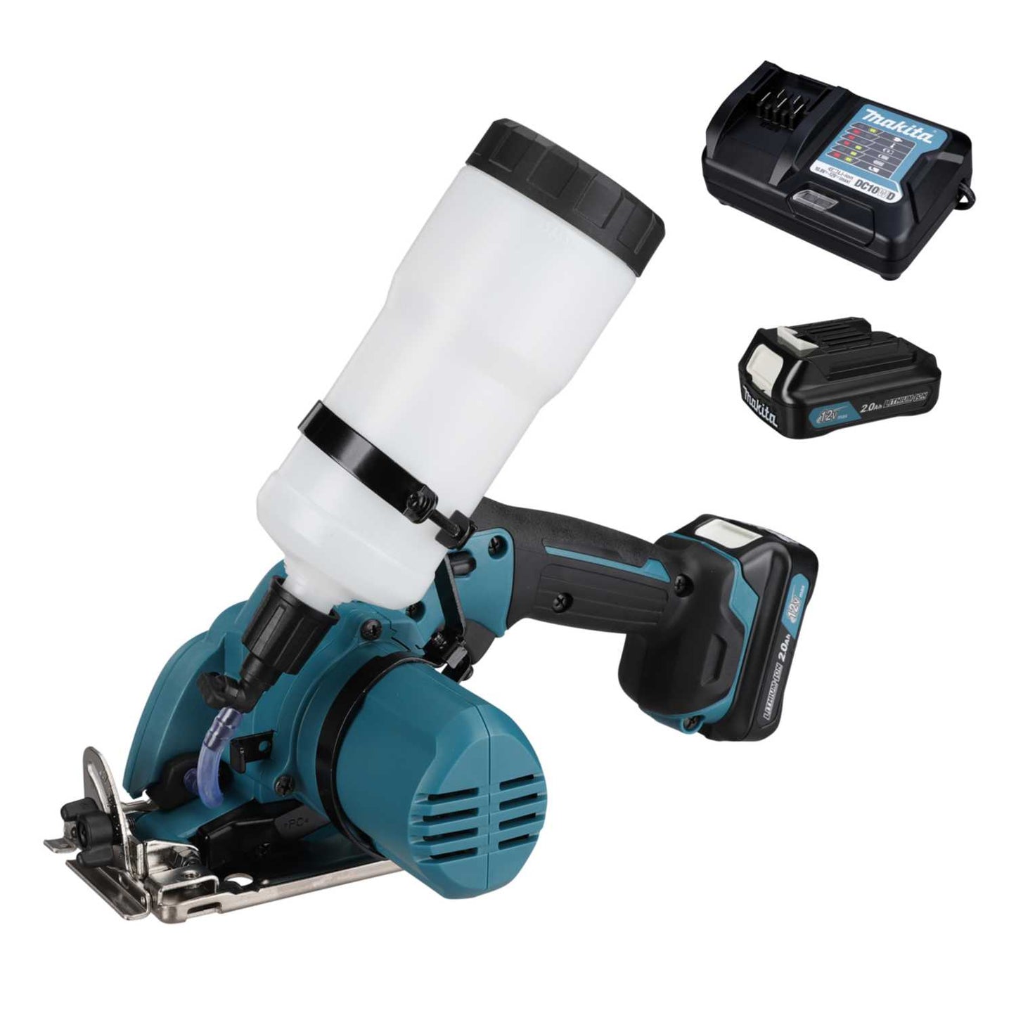 Makita CC301DWAE 12V Glass / Ceramic Tile Cutter With 2 x 2.0Ah Batteries