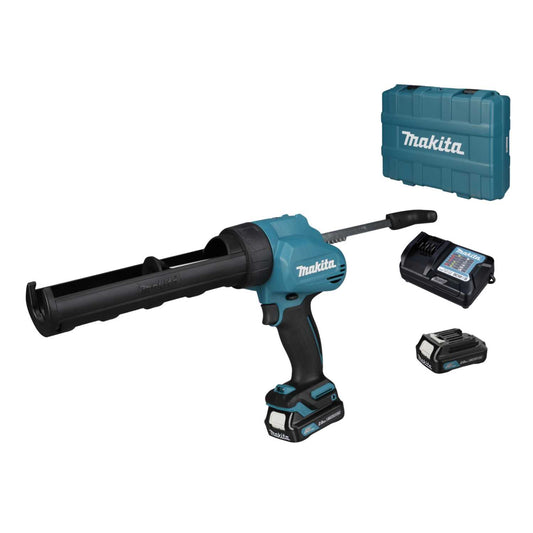 Makita CG100DWAEA 12V CXT Caulking Gun with 2 x 2.0Ah Batteries