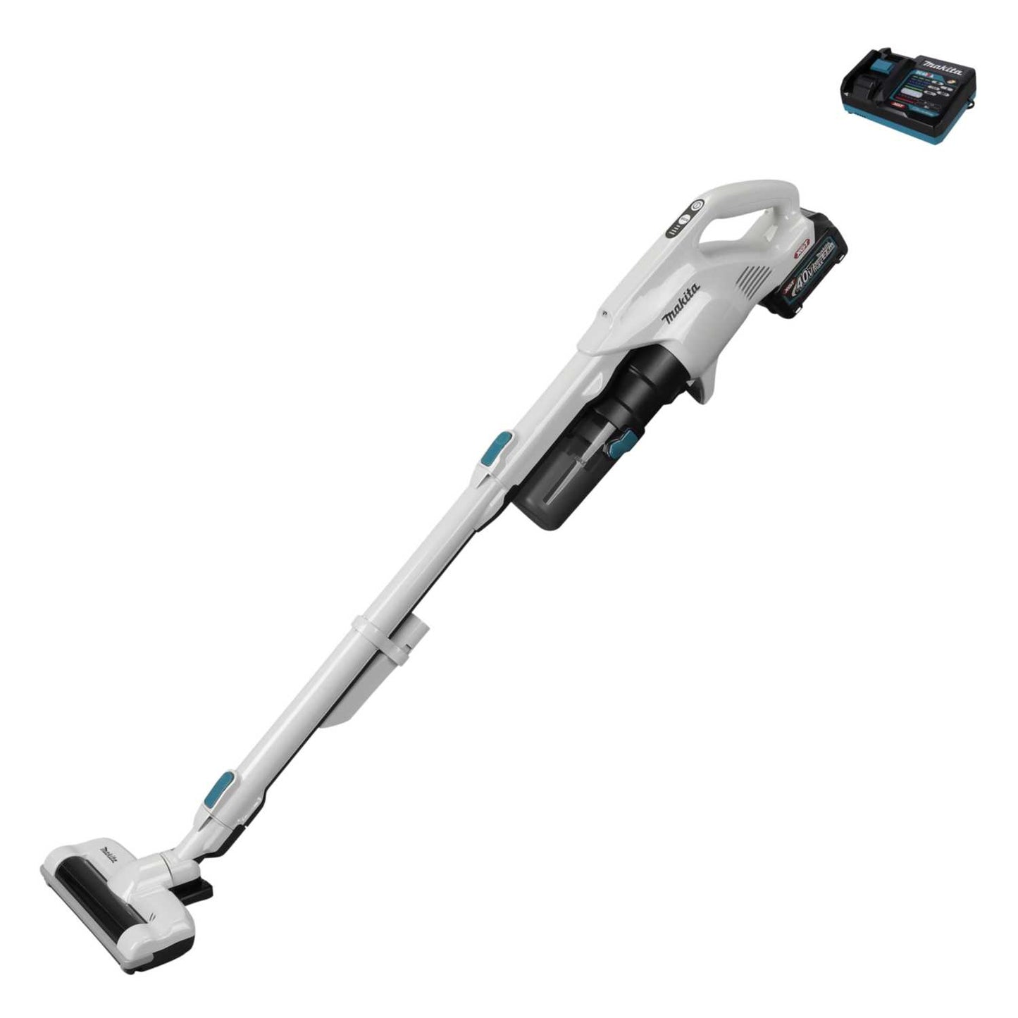 Makita CL004GD101 40V XGT Vacuum Cleaner with 1 x 2.5Ah Battery